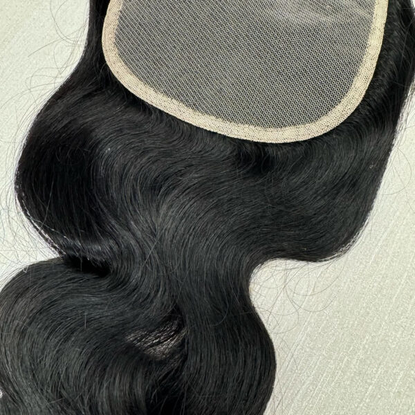 Lace Closure Body Wave 5 x 5 #1 Jet Black 16 inches