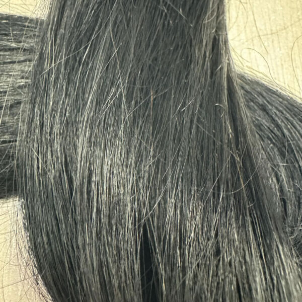 Natural ratio I-Tip Jet Black 50g 24 inches