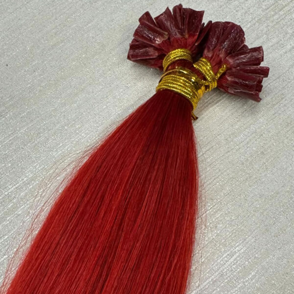 Natural ratio u-Tip Red 150g 20 inches