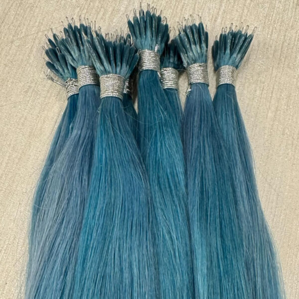 Luxury Nano Aqua Blue 200g 18 inches