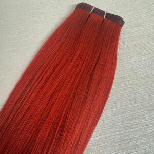 Luxury Flat Weft #Red 200g 16 inches