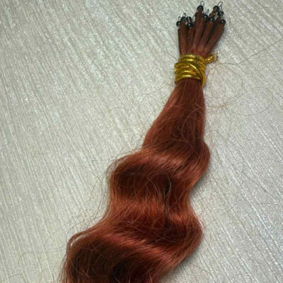 Natural ratio Nano S Curl #359 Vibrant Copper 25g 20 inches