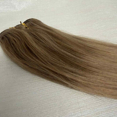 Natural ratio Weft #16 Dark Ash Blonde 100g 20 inches