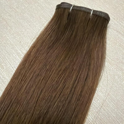 Luxury Flat Weft #4 Brown 50g 12 inches